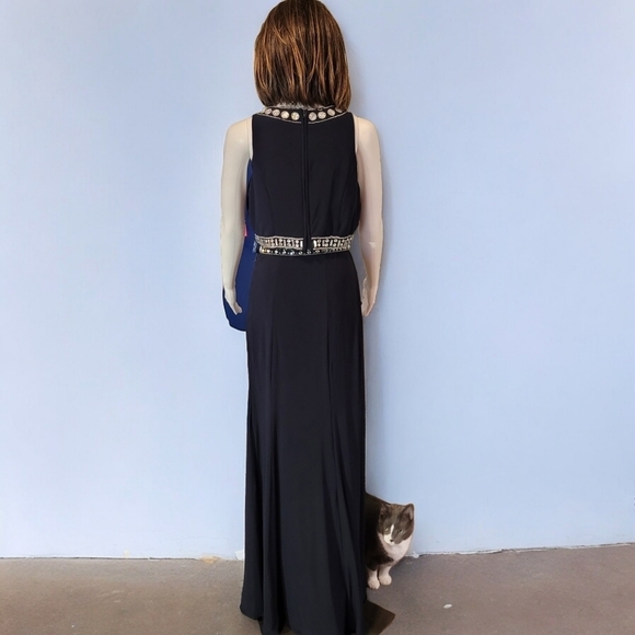 NOX apparel 2 piece formal beaded dress - L.   M - Picture 5 of 11